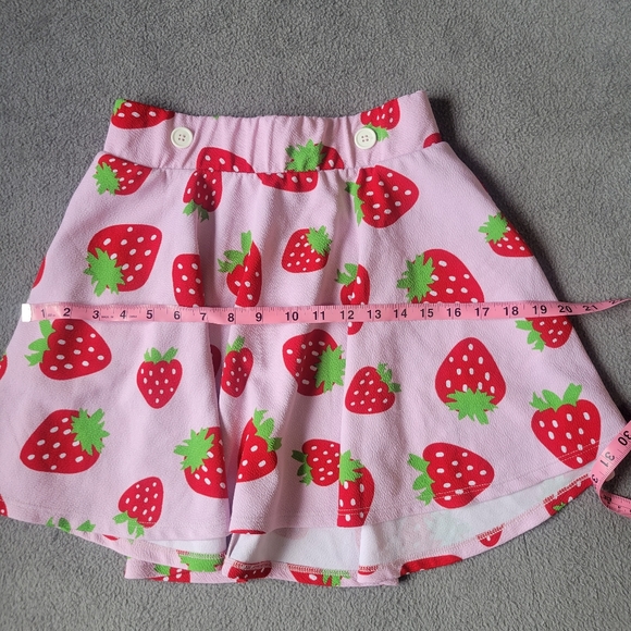 strawberry shortcake pattern mini skirt - Picture 4 of 5